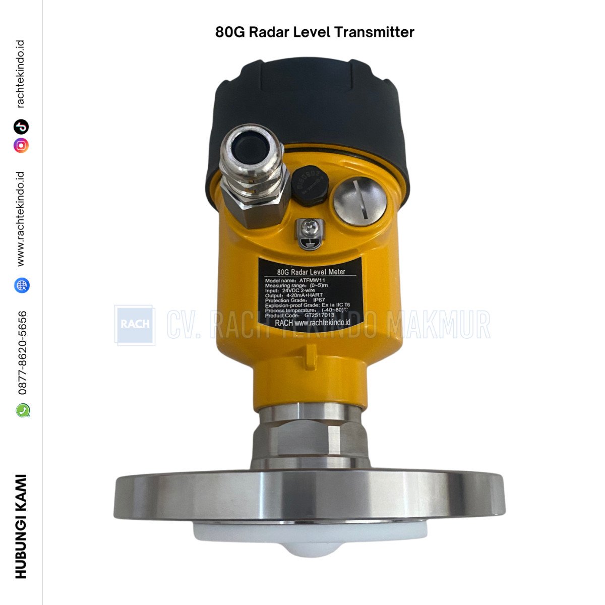 80G Radar Level Transmitter