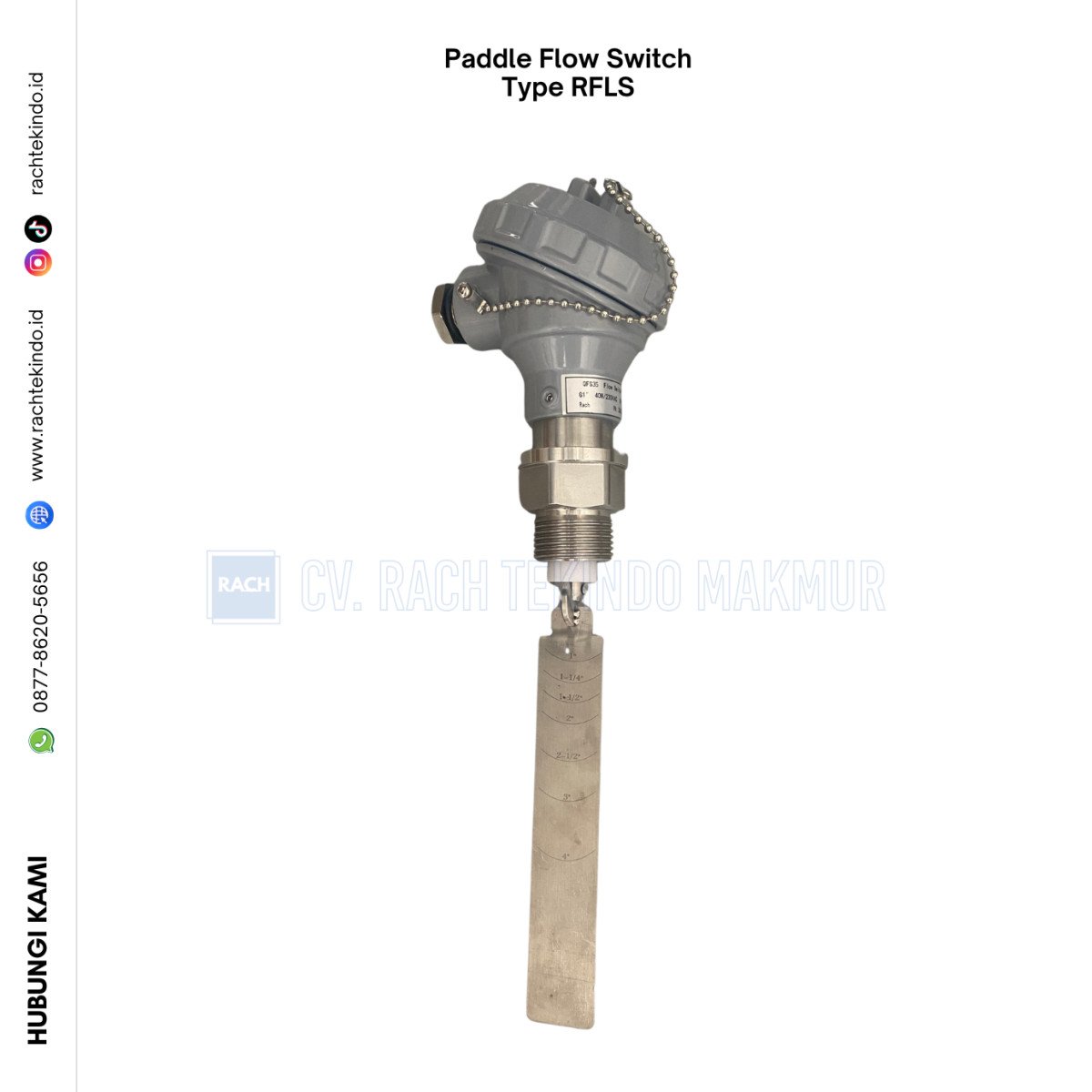 Paddle Flow Switch : Type RFLS